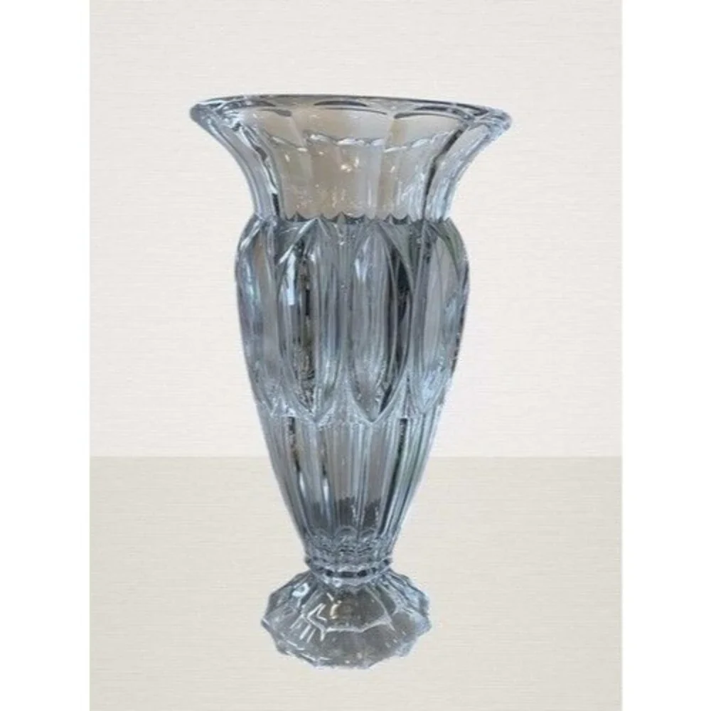 Shannon by Godinger Crystal 16” In Contessa Large Flower Stunning Vase 16